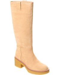 Stuart Weitzman - Montana Slouch Suede Boot - Lyst