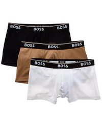 BOSS - 3Pk Power Boxer Trunk - Lyst