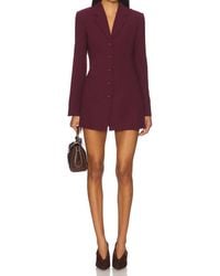 Amanda Uprichard - Peralta Blazer Romper - Lyst