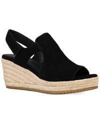 Eileen Fisher - Wilda Suede Wedge Sandal - Lyst