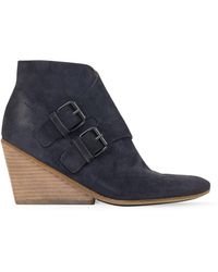 Marsèll - Distressed Calf Skin Leather Boots - Lyst