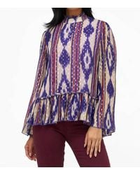 Oliphant - Peplum Blouse - Lyst