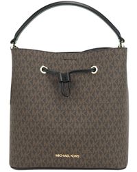 Michael Kors Blakely Large Denim Bucket 