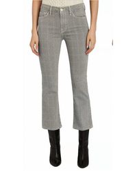 FRAME - Le Cropped Mini Boot Pants - Lyst