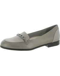 Trotters - Anastasia Leather Flat Loafers - Lyst