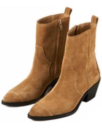 Alohas - Austin Suede Leather Ankle Boots - Lyst