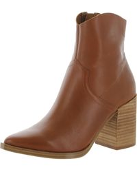 Steve Madden - Cate Pointed Toe Booties Ankle Boots - Lyst