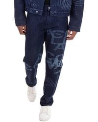 A_COLD_WALL* - A Cold Wall Lasered-Logo Cotton Jeans - Lyst