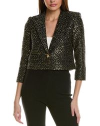 St. John - Textured Jacket - Lyst