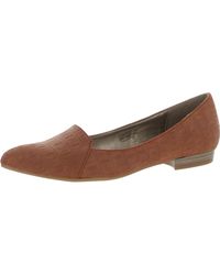 Bellini - Flora Croco Pointed Toe Dressy Loafer Heels - Lyst