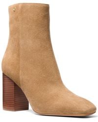 MICHAEL Michael Kors - Hazel Flex Bootie Solid Ankle Boots - Lyst