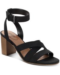 Style & Co. - Sabinaa Faux Leather Strappy Block Heels - Lyst
