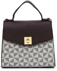 Fashnzfab - Pm Monogram Twist Lock Flap Satchel - Lyst