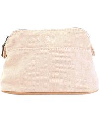 Hermès - Bolide Cotton Clutch Bag (pre-owned) - Lyst