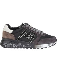 Premiata - Lander Polyamide Leather-Blend Sneakers - Lyst