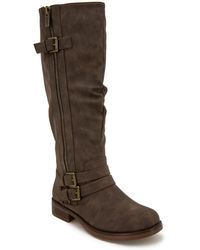 Xoxo - Mertle Round Toe Zipper On Ds Mid-calf Boots - Lyst