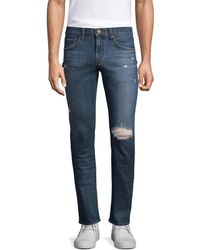 J Brand - Men Flintridge Tyler Slim Fit Ripped Jeans - Lyst