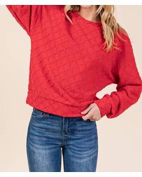 BOMBOM - Diamond Patterned Top - Lyst