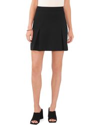 Vince Camuto - Box Pleat Lined Mini Skirt - Lyst