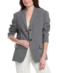 Theory - Boxy Oversized Jacket - Lyst