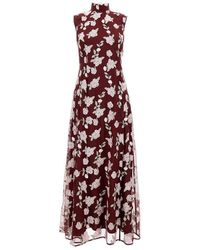 ROTATE BIRGER CHRISTENSEN - High-Neck Sleeveless Maxi Dress - Lyst