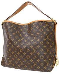 Louis Vuitton - Defull Pm Canvas Shoulder Bag (pre-owned) - Lyst