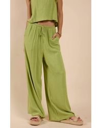 Sadie & Sage - Sugarloaf Elastic Waist Pant - Lyst