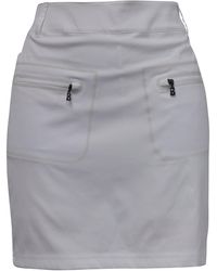 Bogner - Mirana Mini Skort Wit Pockets - Lyst