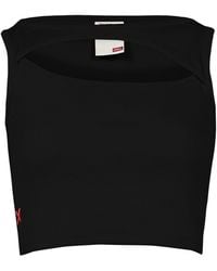 Pcfg - Free Heaven Rib Crop Tank Top - Lyst