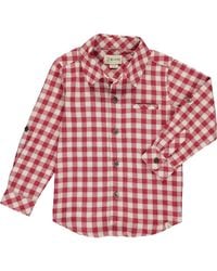 Me & Henry - Plaid Woven Shirt - Lyst
