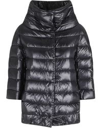 Herno - Aminta High Collar Quilted Polyamide Down Jacket - Lyst