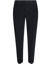 Dondup - Gaubert Relax Velvet Pants - Lyst