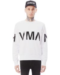 HVMAN - Crew Neck Sweatshirt - Lyst