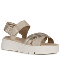 Geox Flat sandals for Women | Online Sale up to 82% off | Lyst