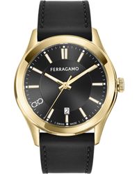Ferragamo - Ferragamo Classic Leather Watch - Lyst