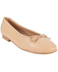 Menina Step - Monique Leather Flat - Lyst