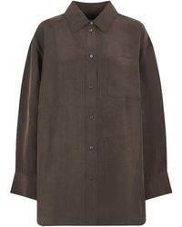 Soeur - Relaxed Fit Shirt With Classic Collar - Lyst