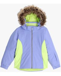 Spyder - Girls Lola Ski Jacket Insulated Hooded Full Zip Ups798 - Lyst
