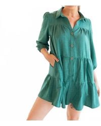 Davi & Dani - Enchanted Button Front Romper - Lyst