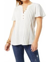 Coco + Carmen - Savanna Button Down Top - Lyst