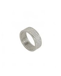 Dean Davidson - Petit Pave Thick Stacking Ring - Lyst