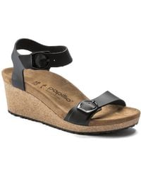 Birkenstock - Soley Ring-Buckle Wedge Sandal - Lyst