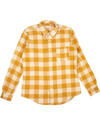 President's - Shirt Chatham Softflanella Check Washed - Curry - Lyst