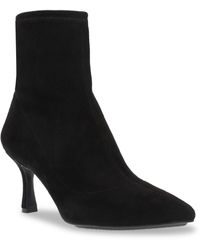 Anne Klein - Reesse Faux Suede Ankle Boots - Lyst