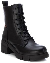 Xti - Combat Boots - Lyst