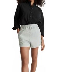 Madewell - Lightspun Easy Pull On Shorts - Lyst