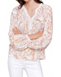 Charlie b - Long Sleeve Raglan Top - Lyst