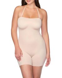 Tc Fine Intimates - Dress Rehearsal Strapless Mid-Thigh Shaping Bodysuit - Lyst