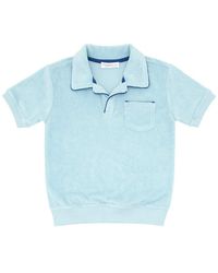 Minnow - French Terry Polo Shirt - Lyst