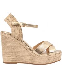 Fortune Dynamic - Cross Strap Espadrille Wedge Heel - Lyst